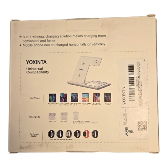 3-in-1 Wireless Charger - Black - Picture 2 of 4